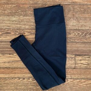 Lululemon Sheer Panel Leggings